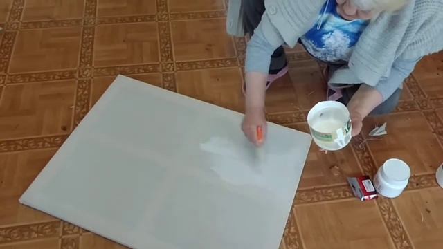 Как сделать холст своими руками. На самоизоляции / Hand made canvas смотреть онлайн