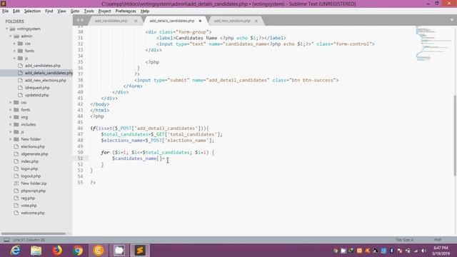 Online Voting System using PHP+SQL in urdu tutorials 029 смотреть онлайн