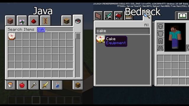 Java vs Bedrock смотреть онлайн