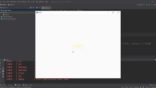 Kivy Tutorial 4 - Themes and Color Palettes | KivyMD смотреть онлайн