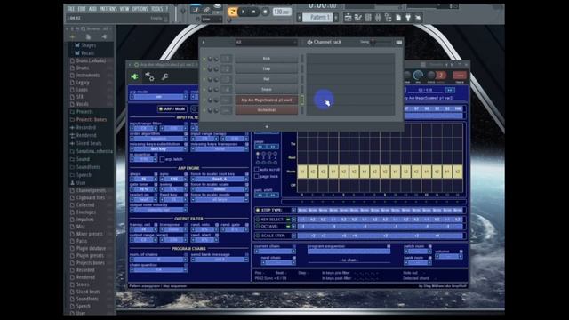 Отличный БЕСПЛАТНЫЙ арпеджиатор BLUE ARP (VST плагин) смотреть онлайн