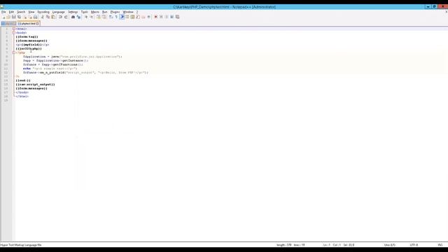 #Panther supports server-side scripting: PHP using JSR223 смотреть онлайн