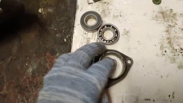Ремонт вискомуфты ауди 100. Замена подшипника на аналог. смотреть онлайн