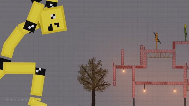 Mega Bot Ragdoll [Fun With Ragdolls] vs Melon Playground - People Playground 1.26 смотреть онлайн