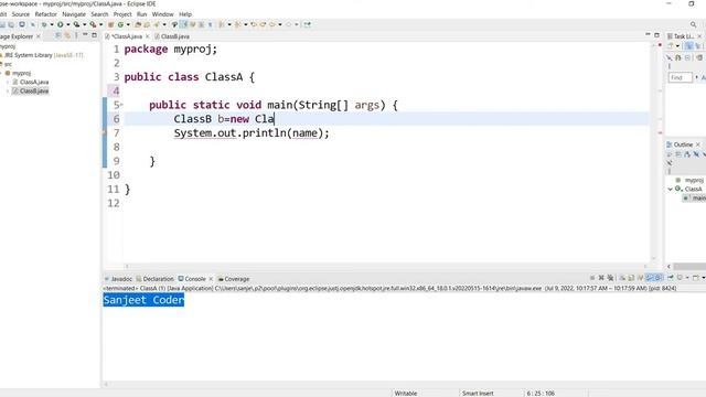 #68 Java Access Modifiers Java | Default Access Modifier in Java смотреть онлайн