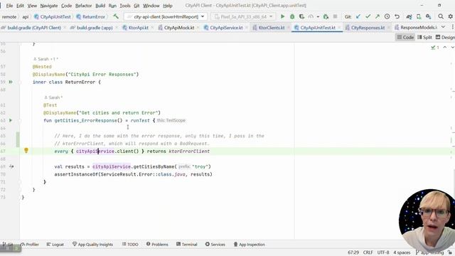 Use JUnit 5, MockK, Android coverage, and Kover for Ktor Client Unit Tests смотреть онлайн