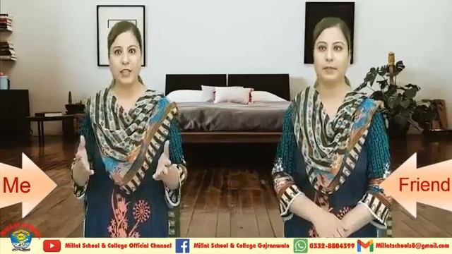 English Language | Dialogue Role Play Activity | Friends & Teachers | Millat Schools Gujranwala смотреть онлайн