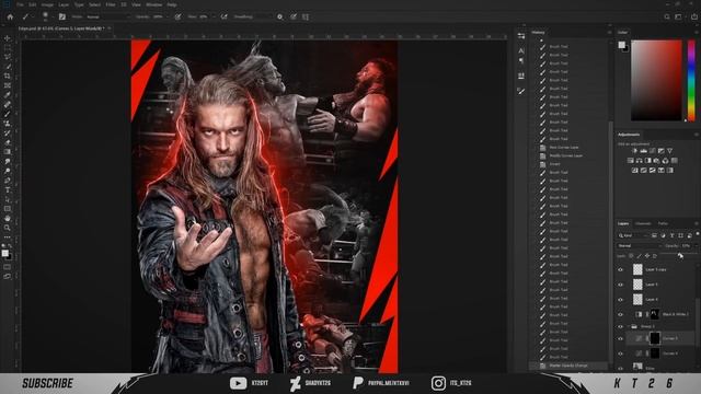 Edge | Rated R | Photoshop Speedart смотреть онлайн
