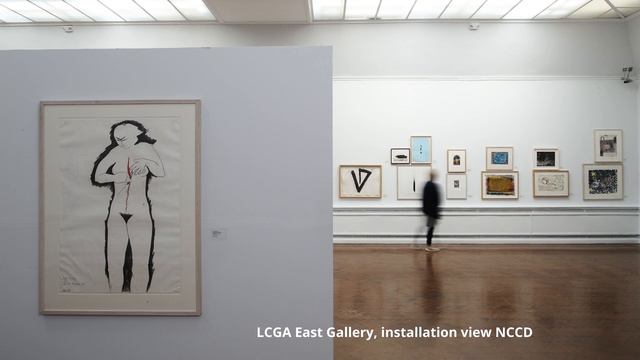 LCGA East Gallery, installation view National Collection of Contemporary Drawing NCCD from the Perm смотреть онлайн