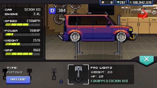 Scrape Boi | Stanced Scion XB Build in Pixel Car Racer! смотреть онлайн