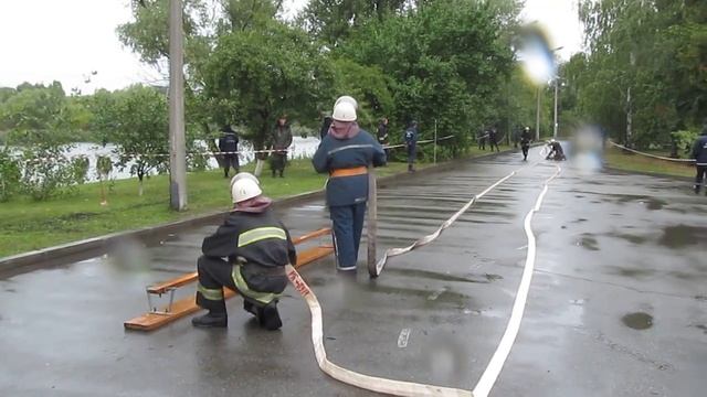 Развертывание и подача воды ПЧ-4 смотреть онлайн