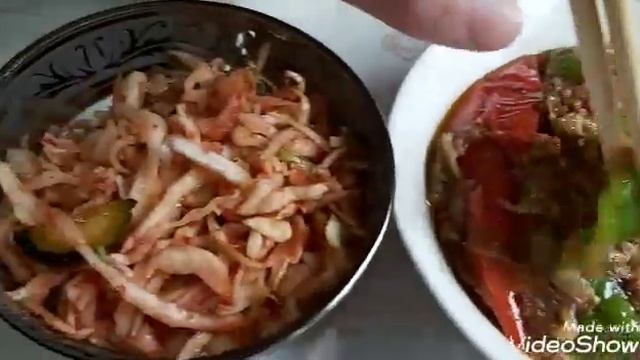 Захотелось острого перчика зелёного, в соевой пасте. Минутное дело.Что на обед?