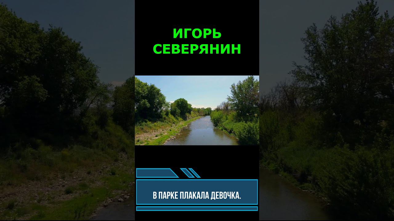 Жесткое стихотворение. Игорь Северянин. смотреть онлайн