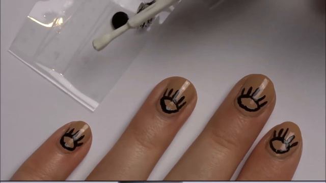 Hamsa / Fatimas Hand Nailtutorial #7 I смотреть онлайн