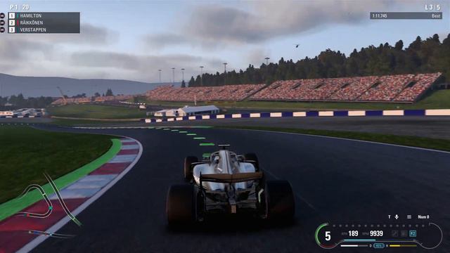 F1 2018 [5 Lap GP, Mercedes-AMG Petronas Motorsport; Austria] смотреть онлайн