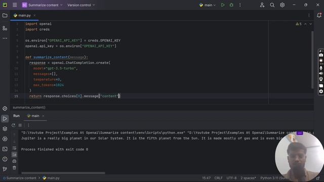 How to text summarize using openai api | openai api python смотреть онлайн