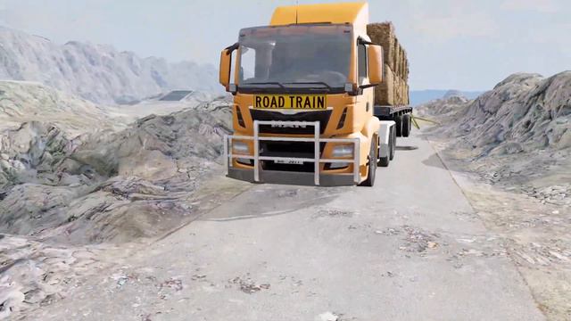 Truck Vs Potholes | BeamNG.Drive смотреть онлайн