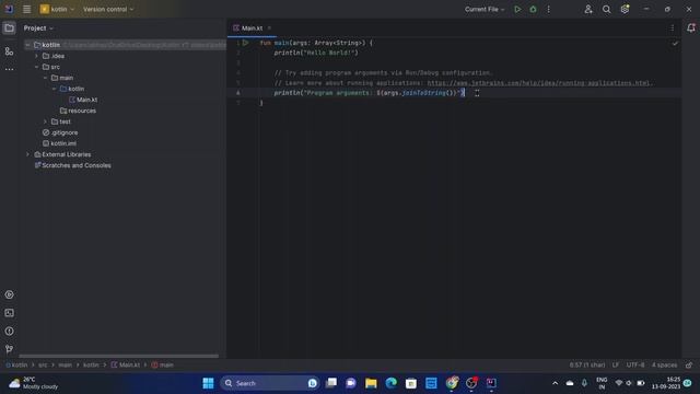 04.Creating Your First Kotlin App | Kotlin Beginner Tutorials | Complete Course | Hindi смотреть онлайн