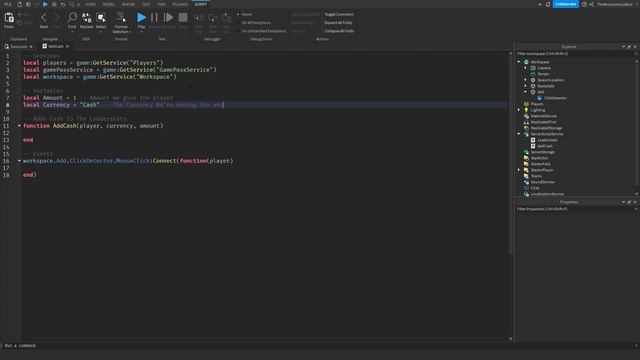 Roblox Studio x2 CASH Gamepass Tutorial - Quick And Easy! смотреть онлайн