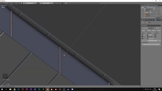 SPEED MODELING METAL GARAGE IN BLENDER 2.79 (PART 1) смотреть онлайн