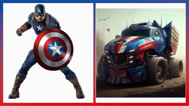 AVENGER but TRANSFORMERS VENGER ? ALL Character DC, Marvel смотреть онлайн