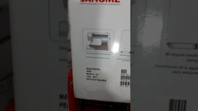 JANOME 311 MAQUINA PROFESIONAL JAPONESA VENTAS LIMA PROVINCIAS CEL 941243022 смотреть онлайн