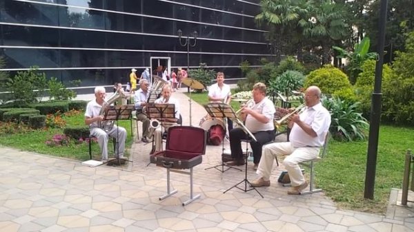 Шизгара, духовой оркестр, Адлер.