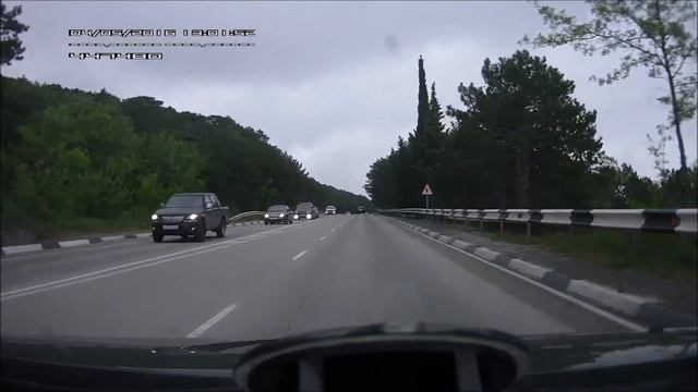 Алупка выезд на верхнюю дорогу к Ялте смотреть онлайн