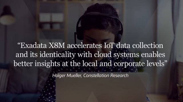 Oracle Exadata the Best Platform for IoT Applications смотреть онлайн