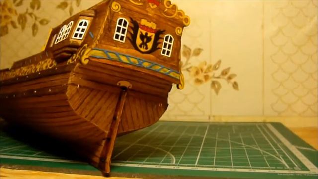 Голландская яхта D'orо. Сборка модели. Часть 7. смотреть онлайн