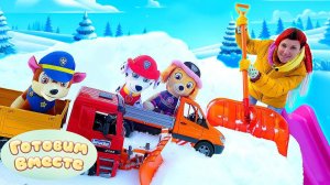 Кесадилья для хорошей работы от Маши Капуки! Игрушки Щенячий Патруль готовят из Плей До