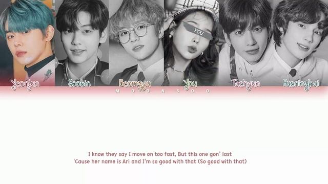 TXT (Tomorrow X Together) – Thank U, Next (Color Coded Lyrics Han|Rom|Eng) | 6 Members Ver.