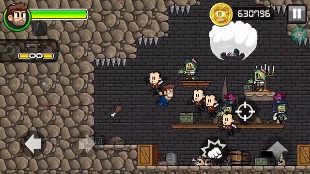 Dan the Man: Action Platformer - Fright Zone Campaign (NO DAMAGE). смотреть онлайн