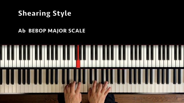 Block Chords Drop2 & Shearing style - Lullaby of Birdland - Jazz Piano смотреть онлайн