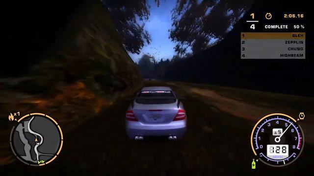 Mercedes Benz CLK 500 Need for Speed Most Wanted 2020 смотреть онлайн