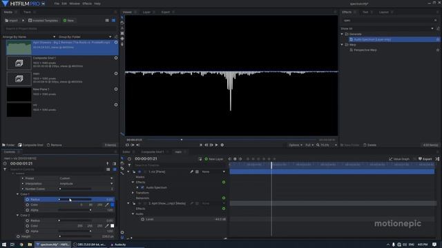 Audio Visualizer Tutorial - Hitfilm Pro смотреть онлайн