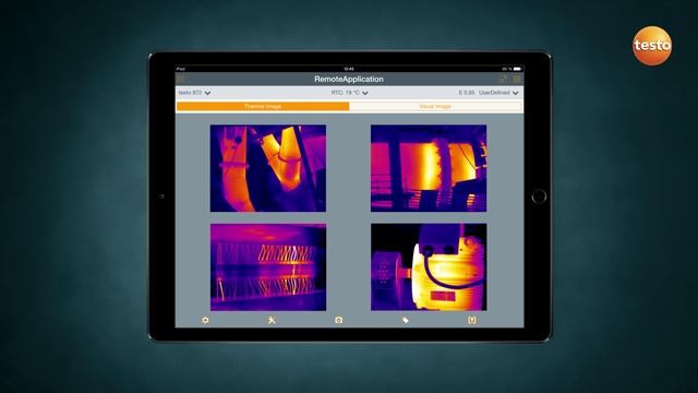 Мобильное приложение Testo Thermography App