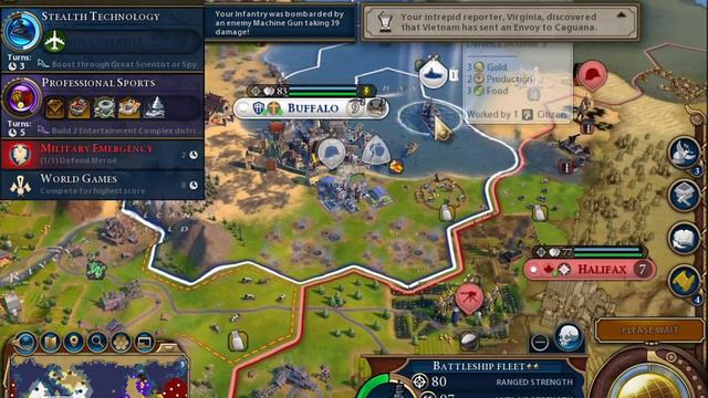 Let's Play Civilization 6 A-Z Challenge King Difficulty Episode 3(Mods) [USA under Abraham Lincoln] смотреть онлайн
