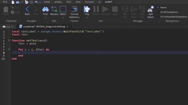 Roblox studio l How to make animated text l смотреть онлайн