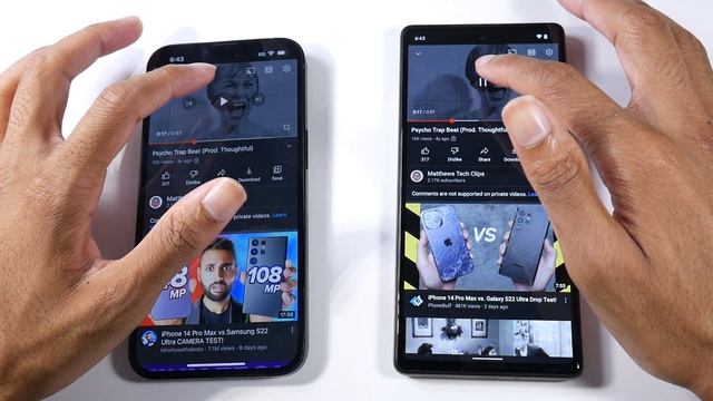 Google Pixel 6a VS iPhone 14! (Cameras, Speed Test, Display & Speakers) смотреть онлайн