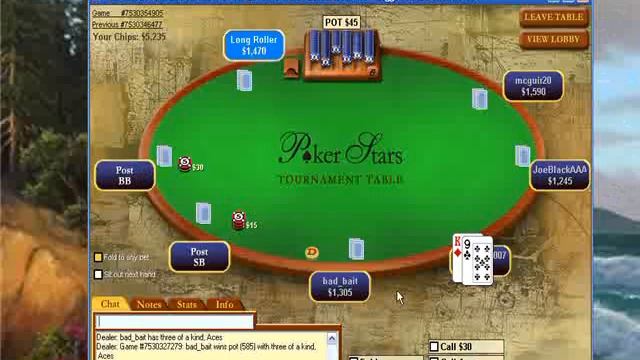 Sit and Go Texas Holdem Tournament Poker Tutorial, Part 3 смотреть онлайн
