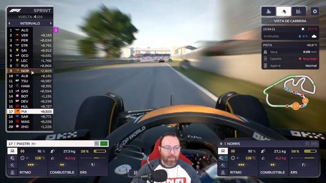 NORRIS BAILA SAMBA | F1 Manager 2023 смотреть онлайн