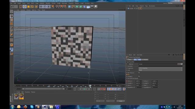 Cinema 4D QuickTipp - Minecraft Block Break Animation смотреть онлайн