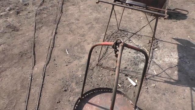 ТРЕНОГА ДЛЯ КАЗАНА СВОИМ РУКАМИ ИЗ ПИЛОРАМЫ смотреть онлайн