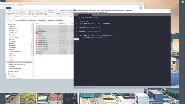How to merge multiple PDF files using Python | Python Tutorial смотреть онлайн