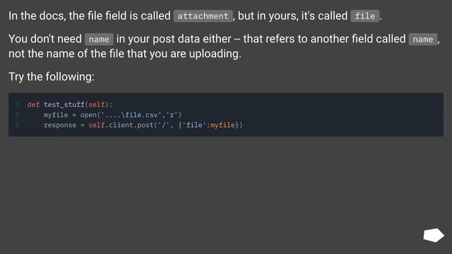 django - how to unit test a post request using request.FILES смотреть онлайн