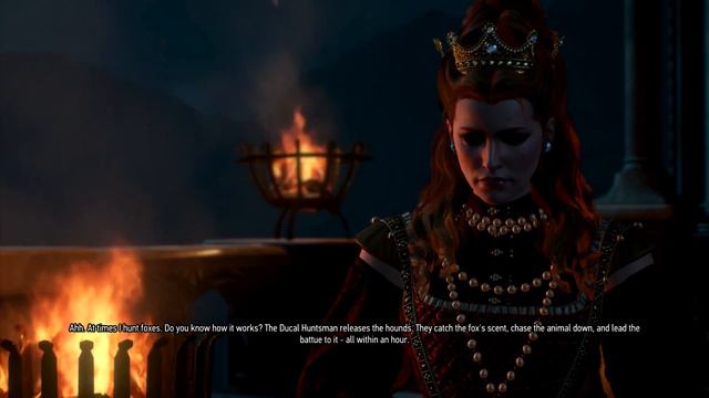 The Witcher 3 : Anna Henrietta Argument With Geralt