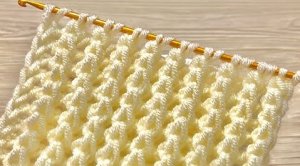 Ух ты! ? ⭐️ Очень красивое тунисское вязание крючком - Легкое вязание крючком для начинающих