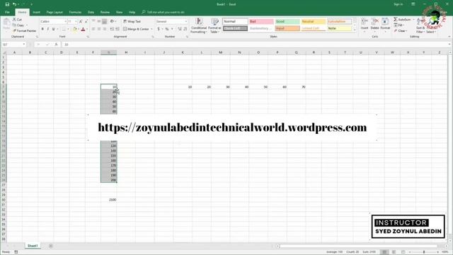 How to Know Ms Excel Format as Table and Auto Sum смотреть онлайн