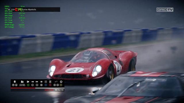 GRID Legends™ - Ferrari 330 P4 vs Ford GT40 @ Red Bull Ring смотреть онлайн